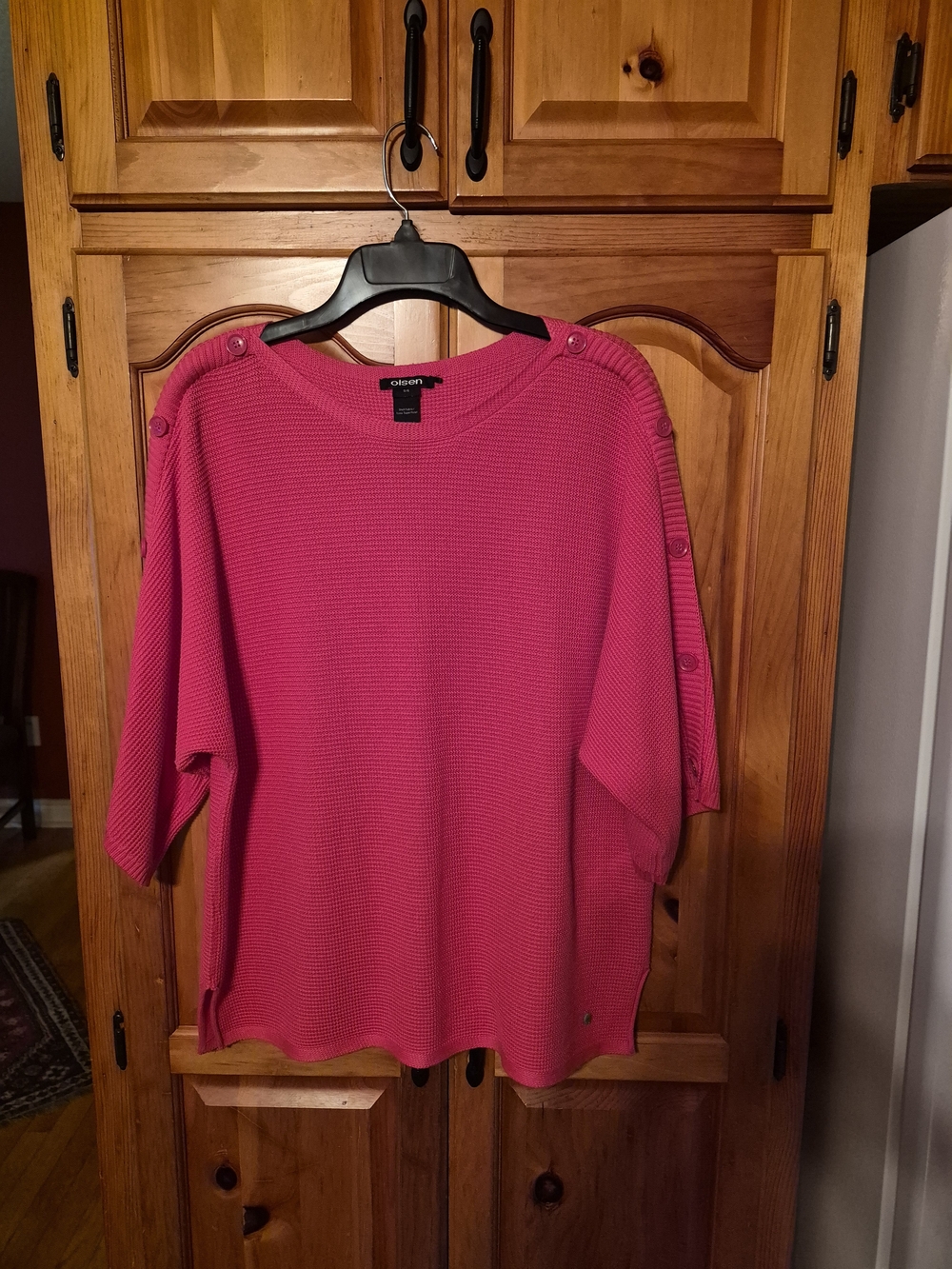 Olsen "Olivia" 3/4 Batwing Sleeve Sweater Size S